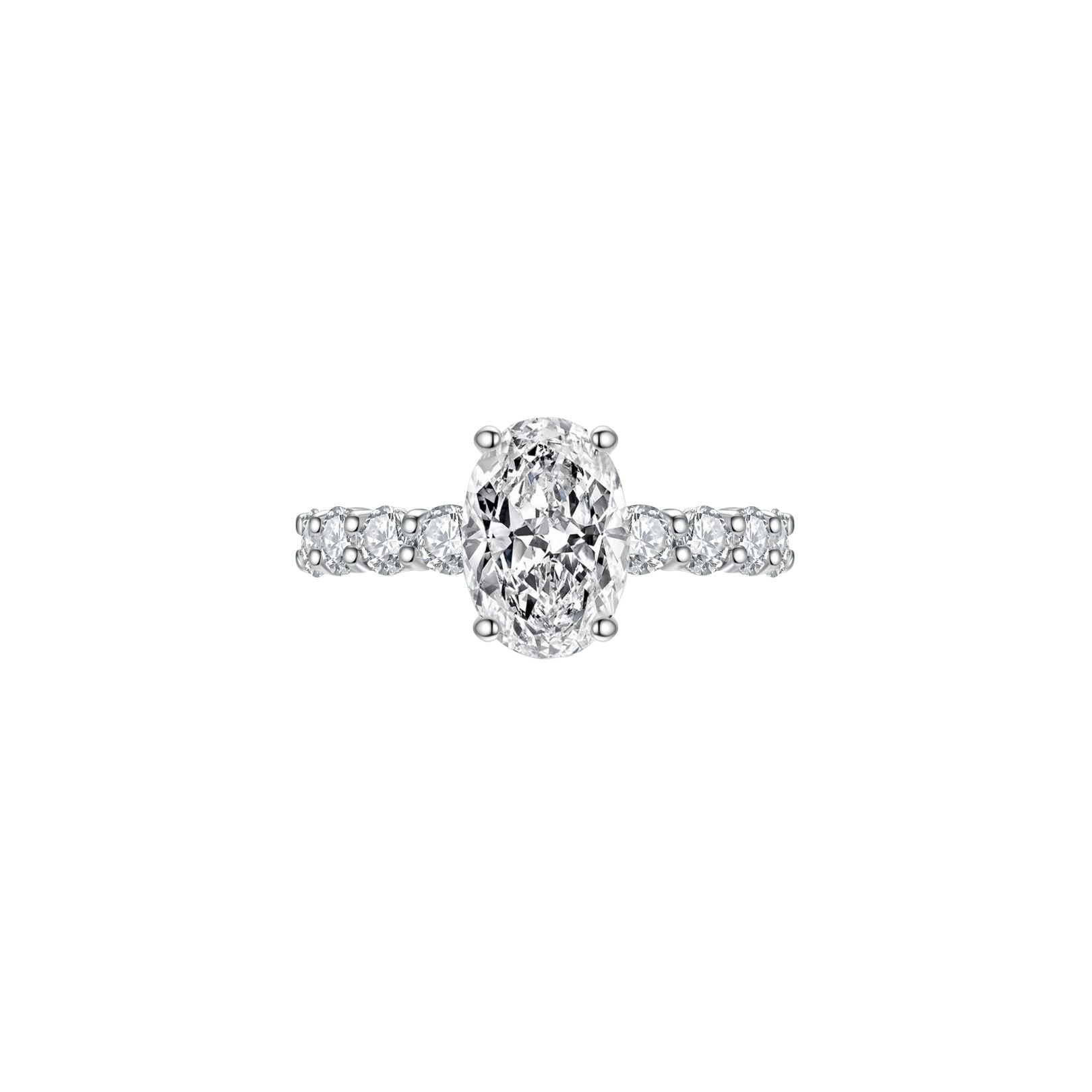 Dakota Oval Solitaire Ring (Sample)