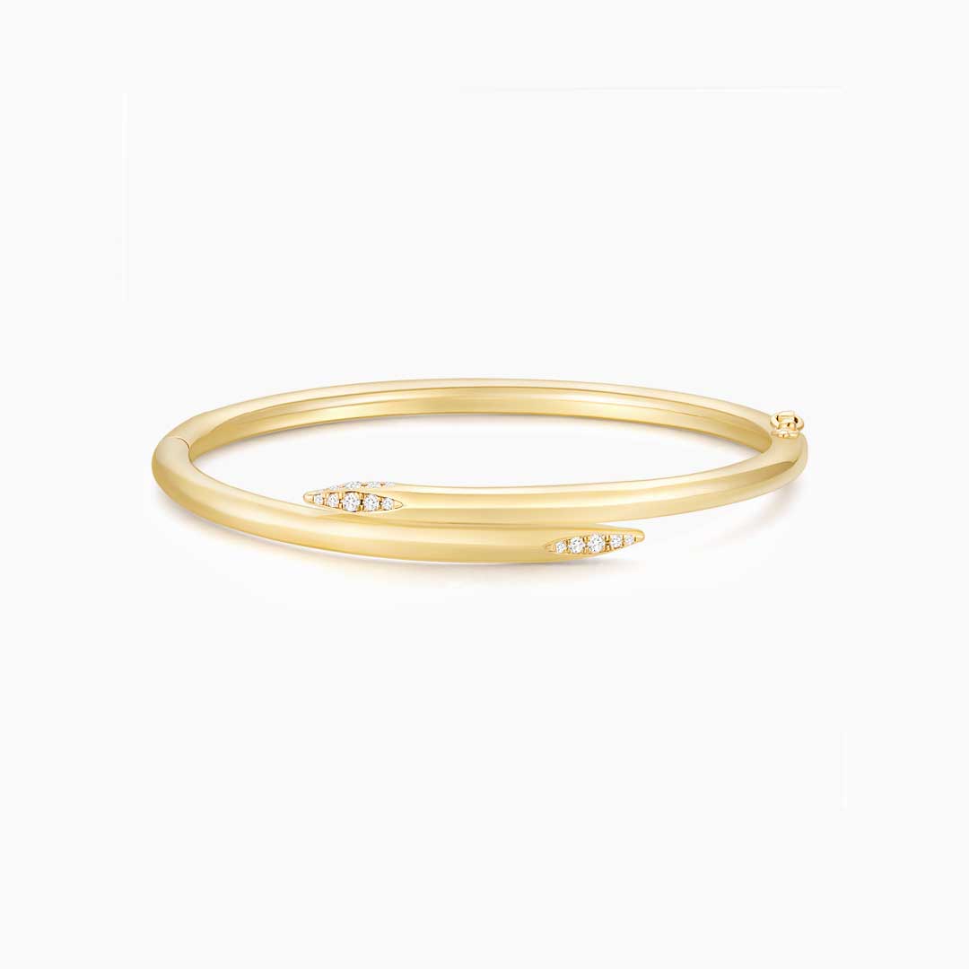 Double-Edged Bangle YG - Eclat by Oui