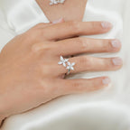Double Cluster Marquise Ring (Model 2) - Éclat by Oui