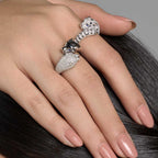 Duo Leopard Ring WG (Model) - Éclat by Oui