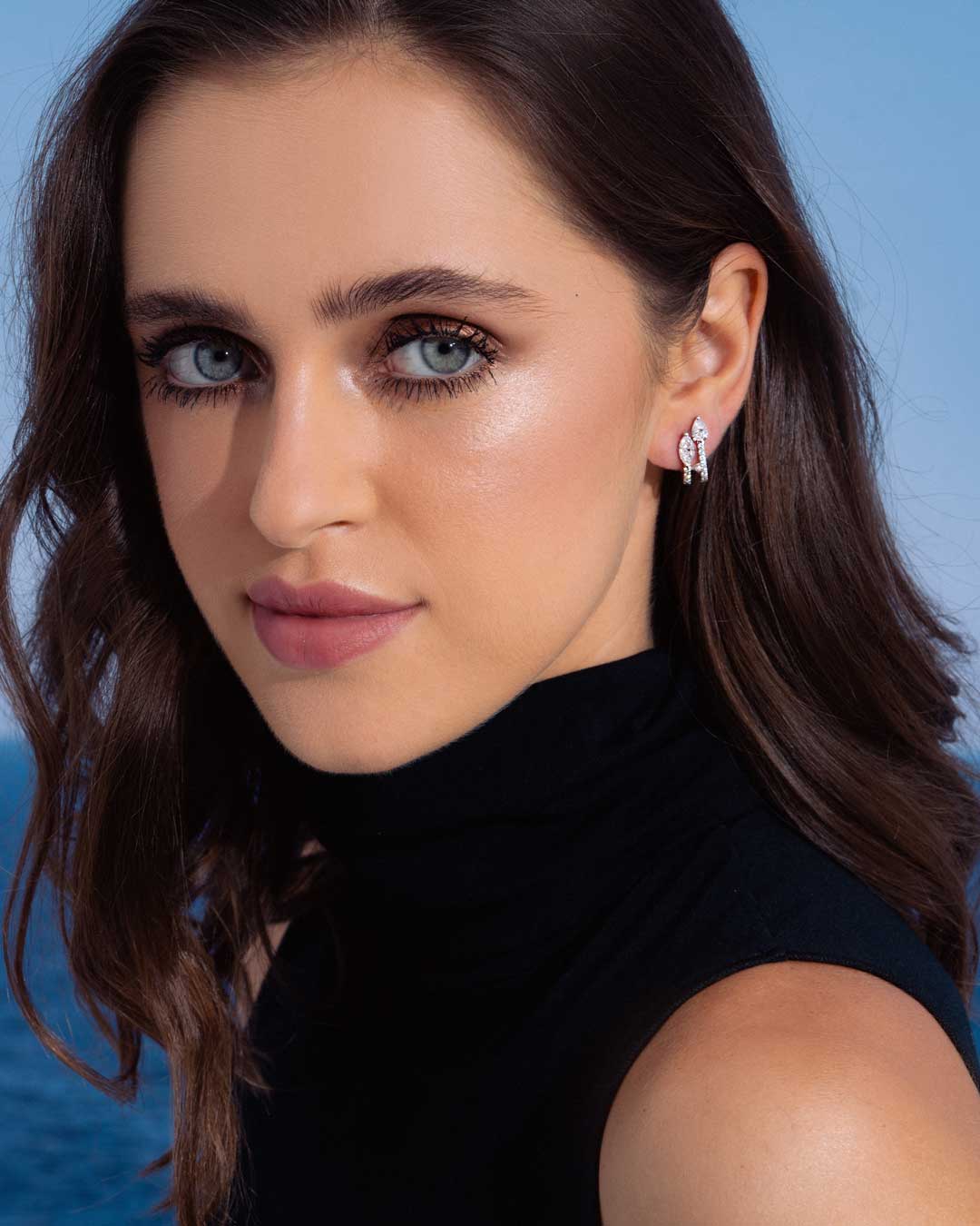 Duo Claw Earrings (Model) - Eclat by Oui