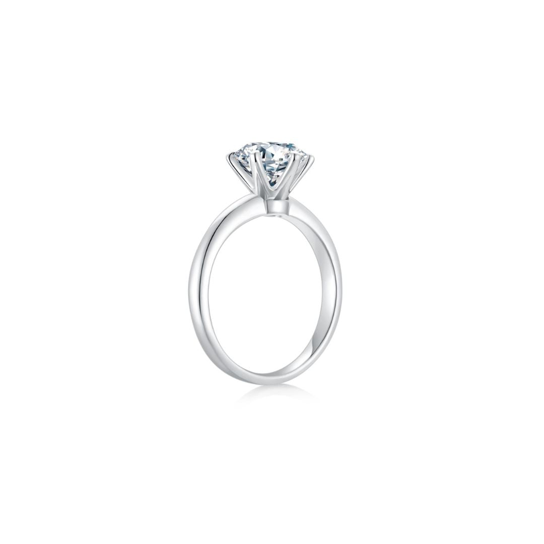 Éclat Classic Solitaire Ring (Side) - Eclat by Oui