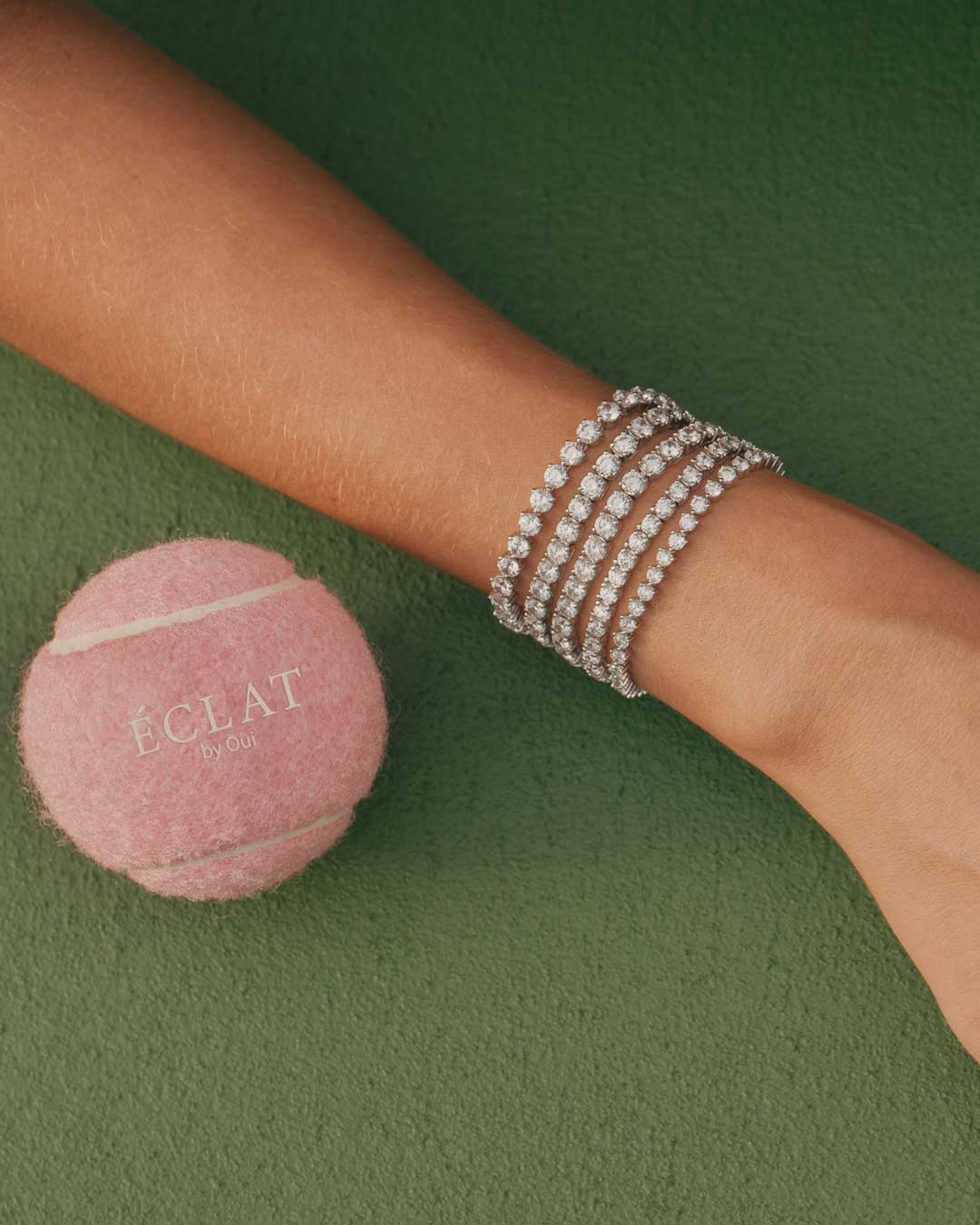Eclat Tennis Bracelet (Model) - Eclat by Oui
