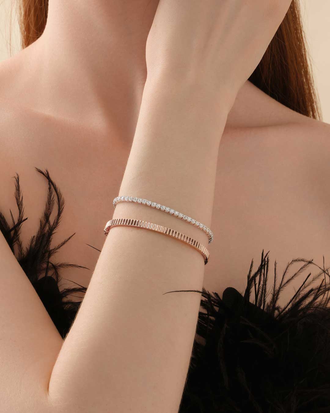 Eclat Tennis Bracelet 0.05CT(Model) - Eclat by Oui