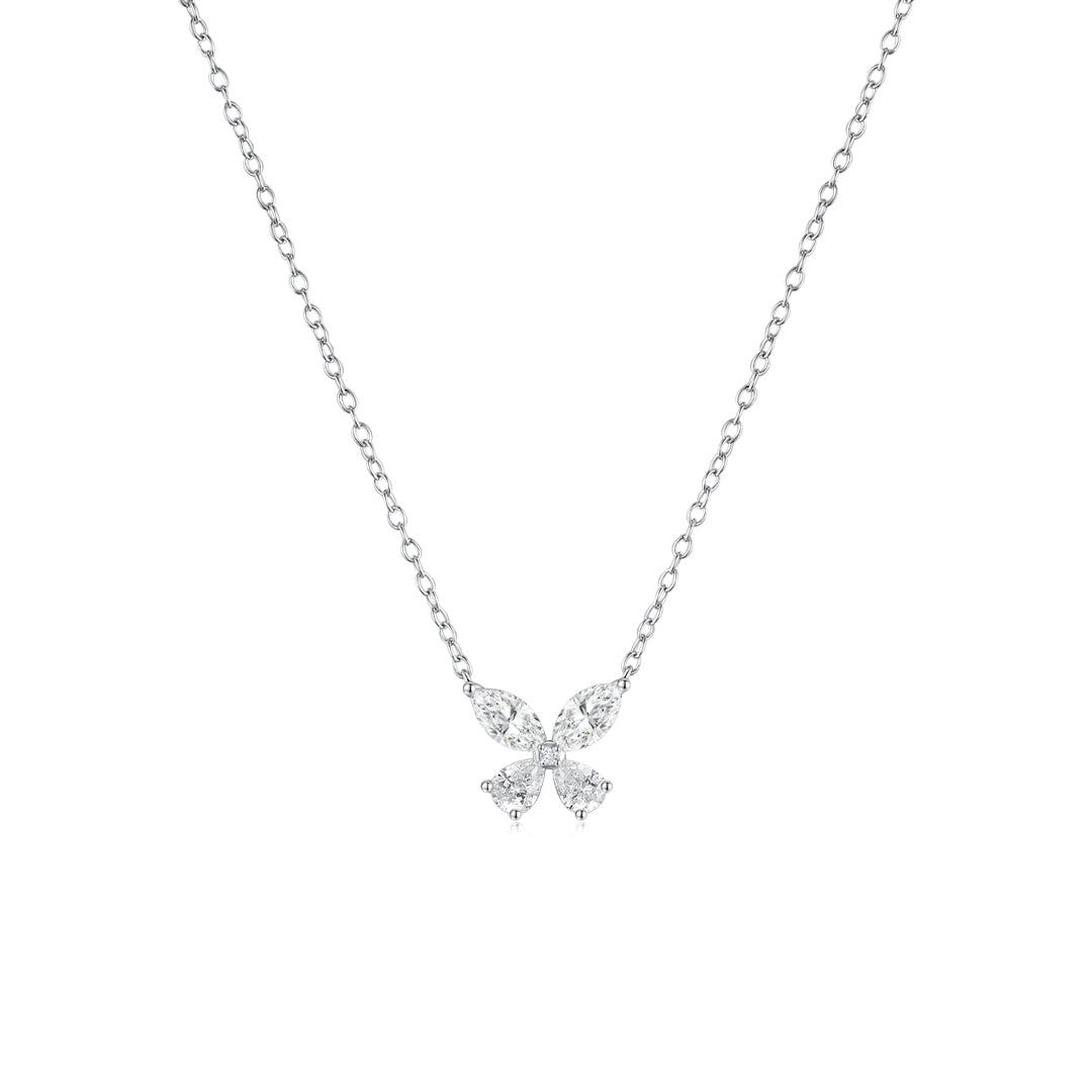 Edith Butterfly Necklace WG - Éclat by Oui