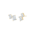 Emerald Step Ear Climbers - Eclat by Oui