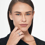 Emerald Half Eternity Ring (Model) - Éclat by Oui