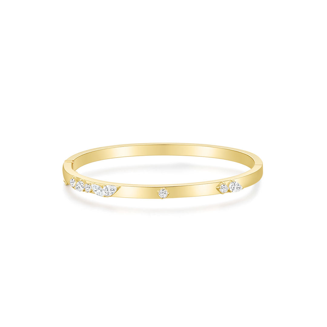 Encrusted Bangle YG - Éclat by Oui