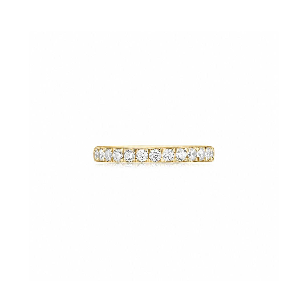 Giselle Full Eternity Ring YG (Front) - Éclat by Oui