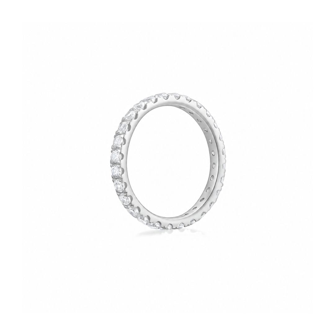 Giselle Full Eternity Ring WG (Side) - Éclat by Oui