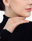 Hazel Hoop Earrings 35mm (Model) - Eclat by Oui