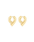 HeartWear Love Earrings (Front) - Eclat by Oui