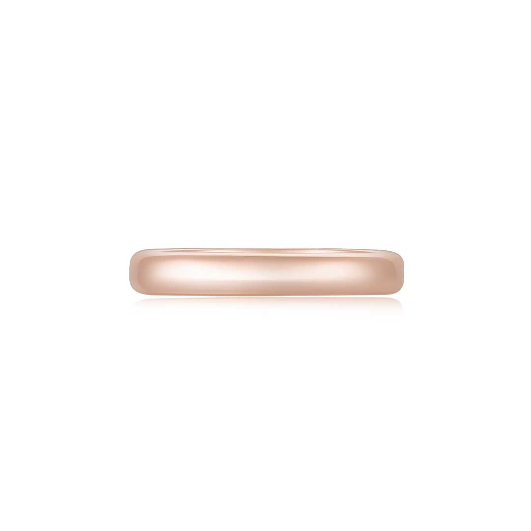 Infinite Men&#39;s Ring RG (3mm) (Front) - Eclat by Oui