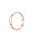 Infinite Men's Ring (Single Stone) RG (4mm) (Side) - Eclat by Oui