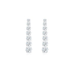 Isla Cascading Earrings WG - Éclat by Oui