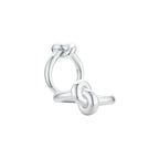 KNOT Alone® Ring WG (Large) (Both) - Eclat by Oui