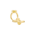 KNOT Alone® Ring YG (Large) (Both) - Eclat by Oui