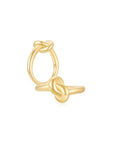 KNOT Alone® Ring YG (Medium) (Both) - Eclat by Oui