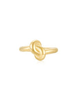 KNOT Alone® Ring YG (Medium) (Front) - Eclat by Oui