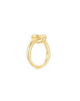 KNOT Alone® Ring YG (Medium) (Side) - Eclat by Oui