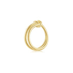 KNOT Alone® Double Ring (Side) (Yellow Gold) - Eclat by Oui