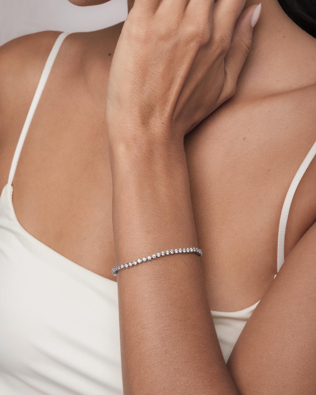 Kate Tennis Bracelet 2.4mm (Model) - Éclat by Oui