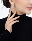 Lily Hoop Earrings 25mm (Model) - Eclat by Oui