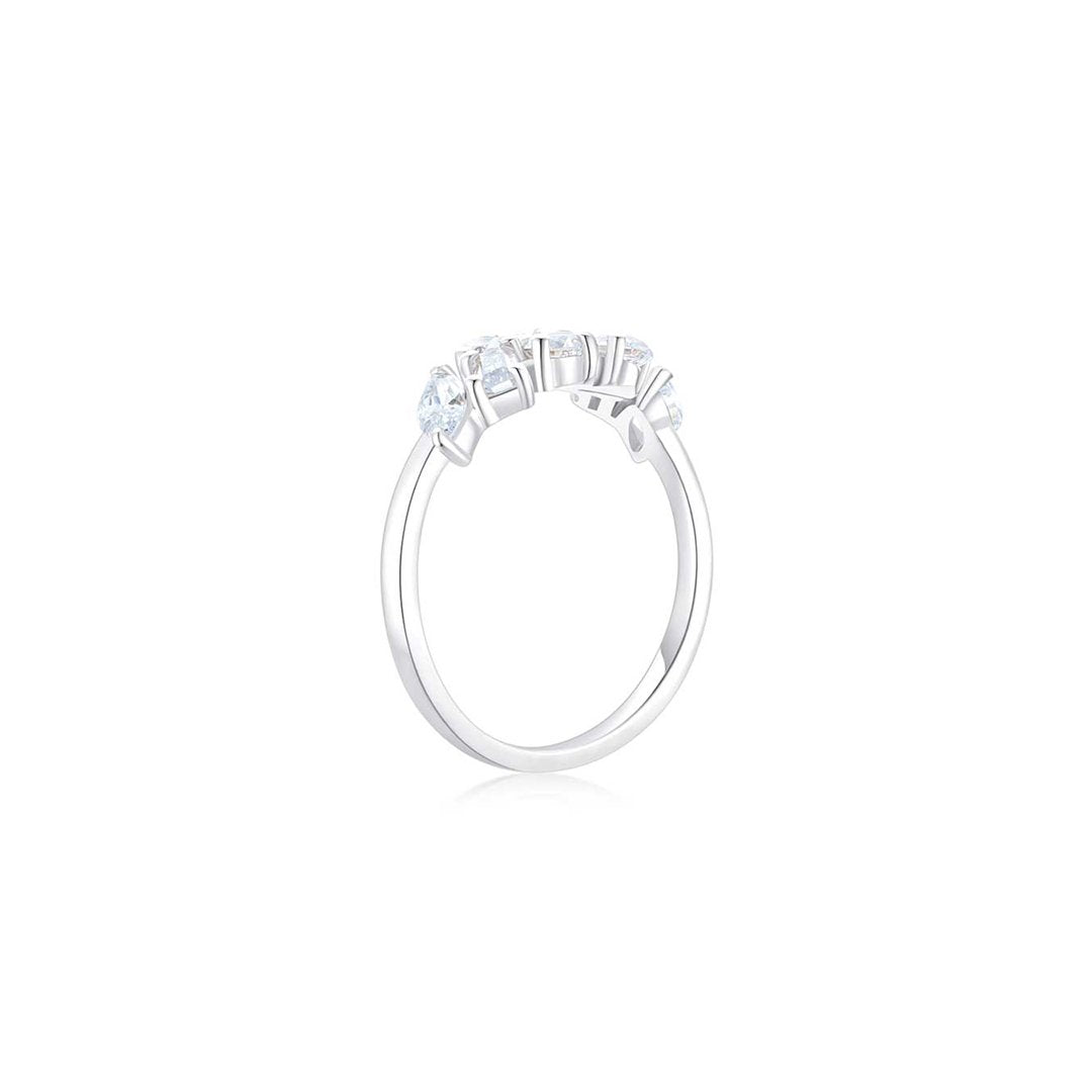 Lora Wrap Ring WG (Side) - Éclat by Oui