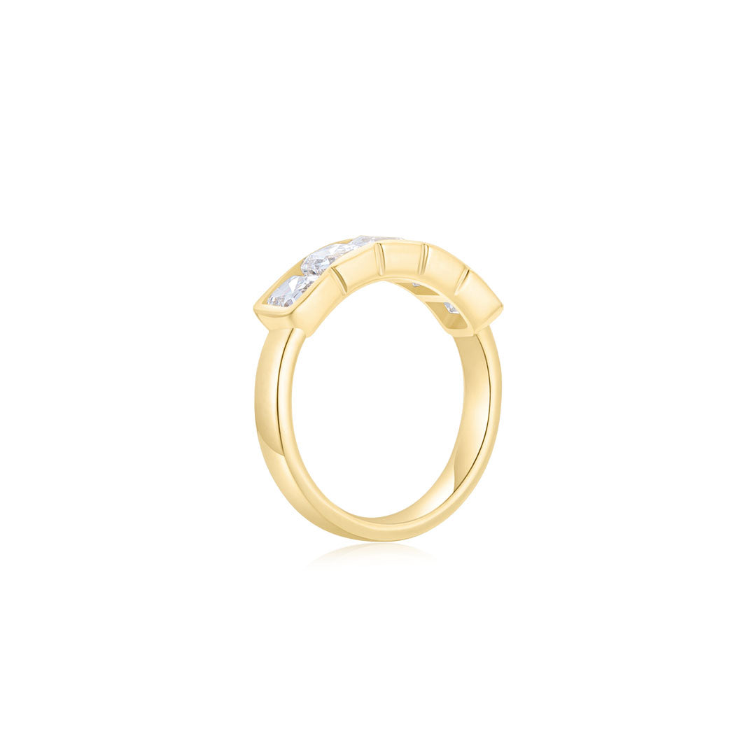 Meghan Pinky Ring (Side) YG - Éclat by Oui