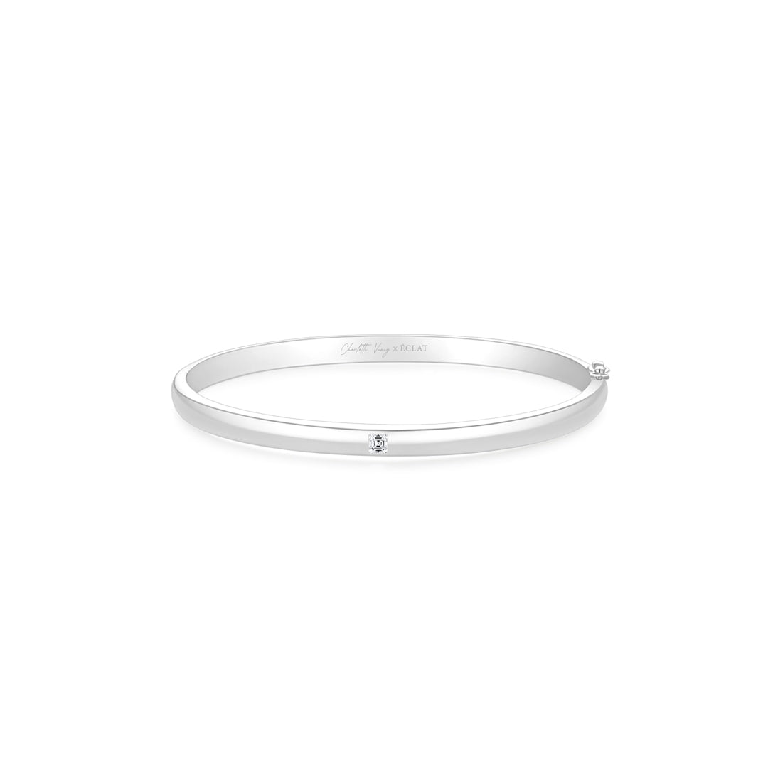 Mila Asscher Bangle WG - Éclat by Oui