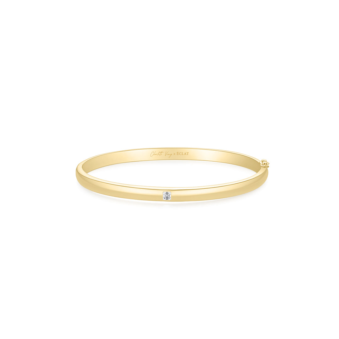 Mila Asscher Bangle YG - Éclat by Oui