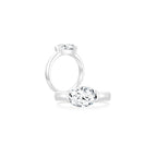 Millie Oval Ring (Both) WG - Éclat by Oui