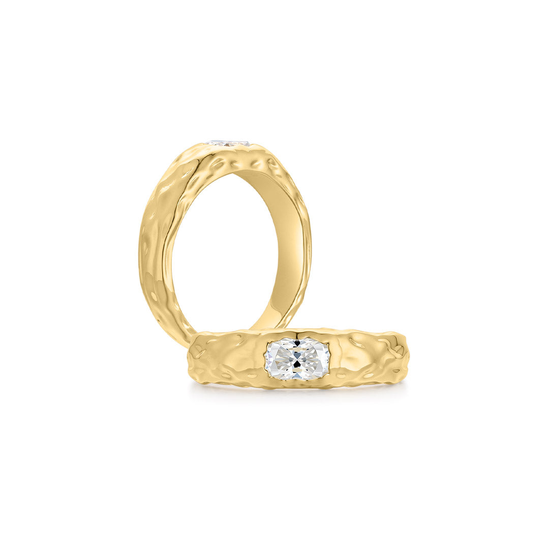 Molten Ring YG (Both) - Éclat by Oui