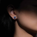 Moon Mist Cushion Halo Ear Studs (Model) - Eclat by Oui