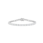 Oval Tennis Bracelet WG - Éclat by Oui