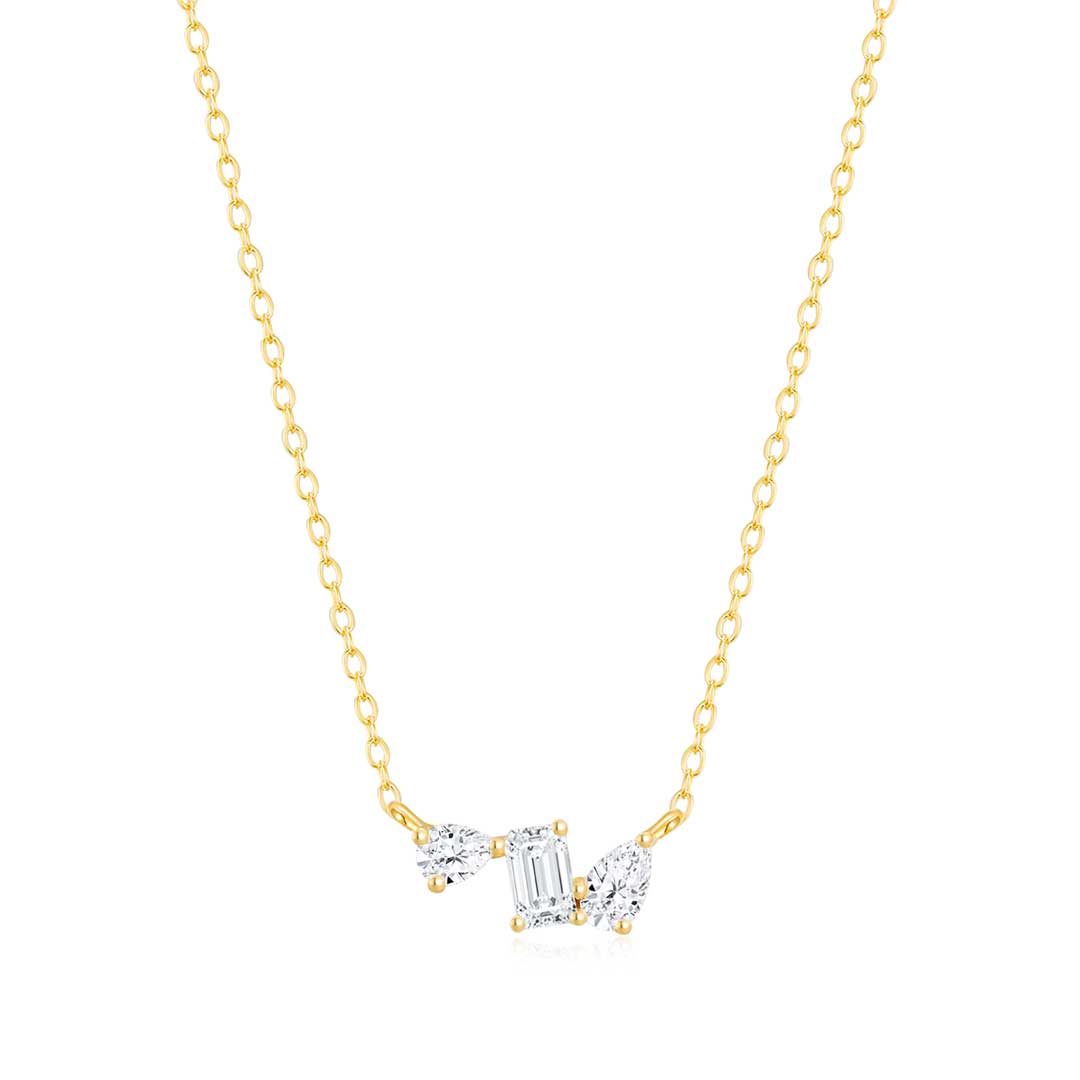 Parisa Cluster Necklace - Eclat by Oui
