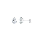 Pear Solitaire Ear Studs - Eclat by Oui