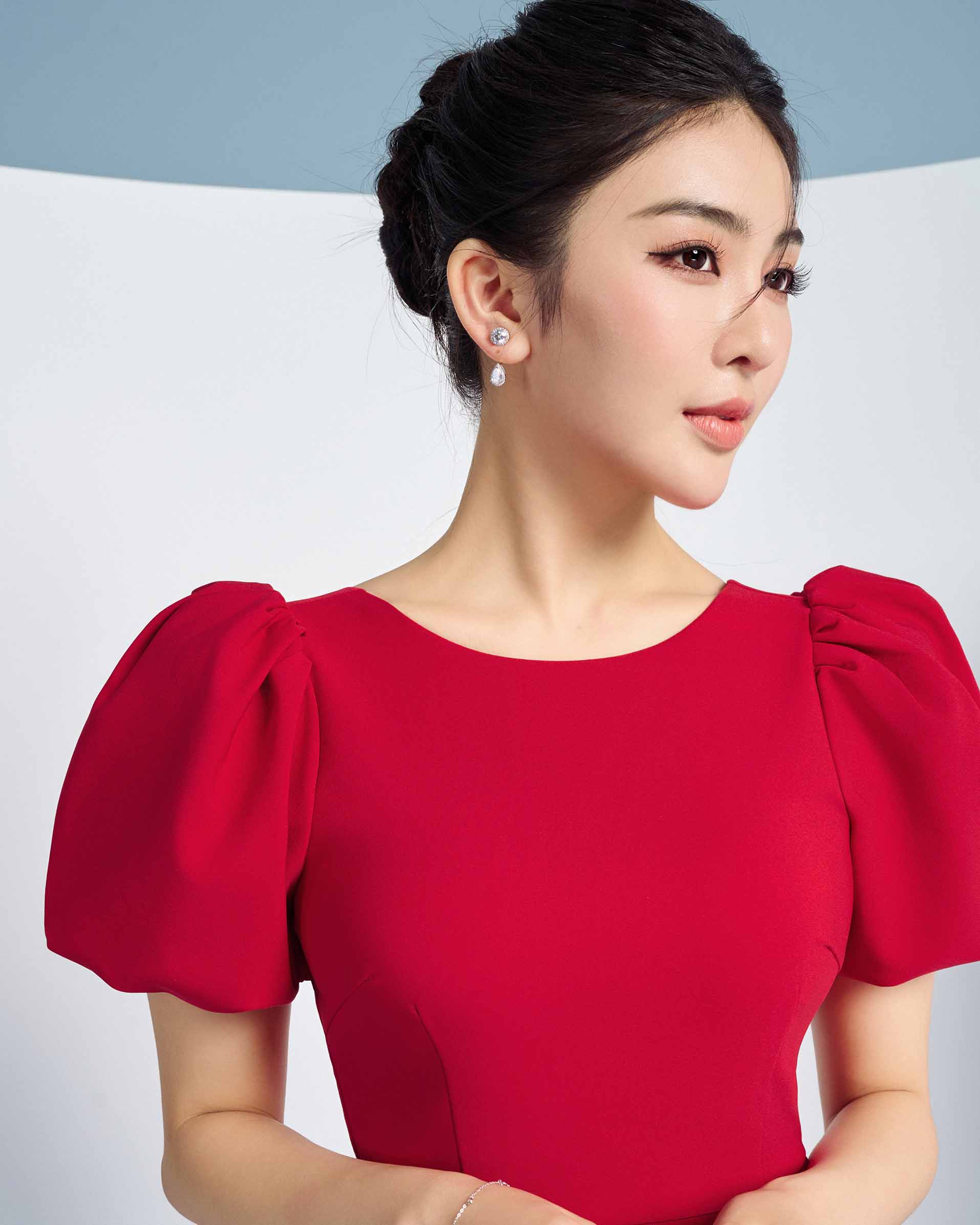 Peony Duo Ear Studs (Lifestyle) - Eclat by Oui