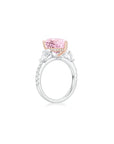 Celestine in Pink Ring (Front) - Eclat By Oui