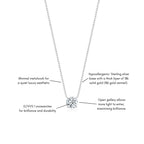 Round Solitaire Necklace (Features) - Éclat by Oui
