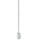 Round Solitaire Necklace (Side) - Eclat by Oui