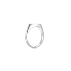 Signet Marquise Ring WG (Single Stone) (Side) - Eclat by Oui