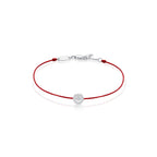Smiley Face Thread Bracelet (Red) - Eclat by Oui