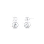 The Droplet Ear Studs WG (Apr) - Eclat by Oui