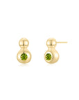 The Droplet Ear Studs YG (Aug) - Eclat by Oui