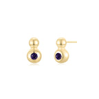 The Droplet Ear Studs YG (Feb) - Eclat by Oui