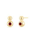 The Droplet Ear Studs YG (Jul) - Eclat by Oui