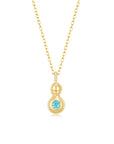 The Droplet Necklace YG (Mar) - Eclat by Oui