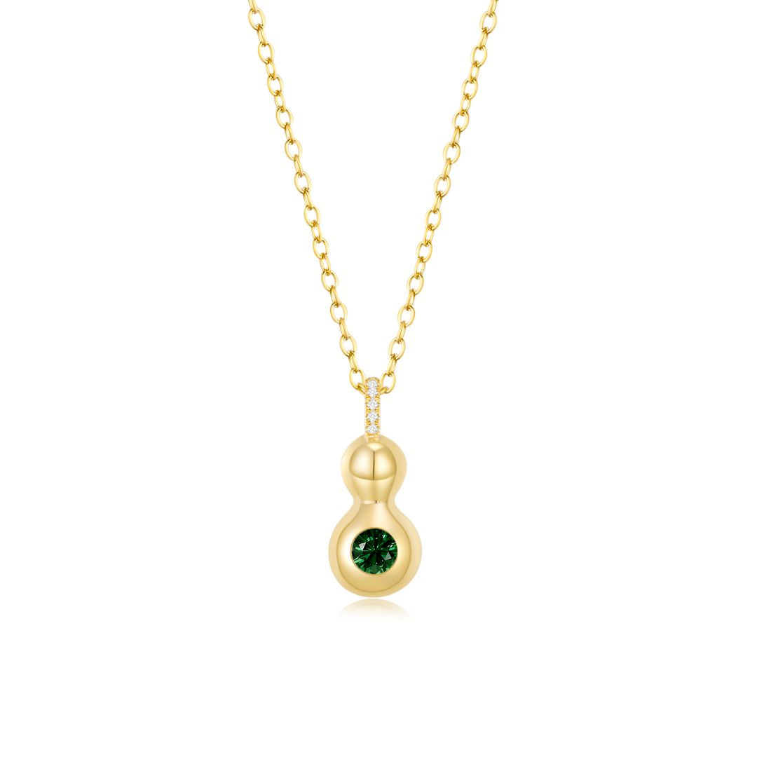 The Droplet Necklace YG (May) - Eclat by Oui