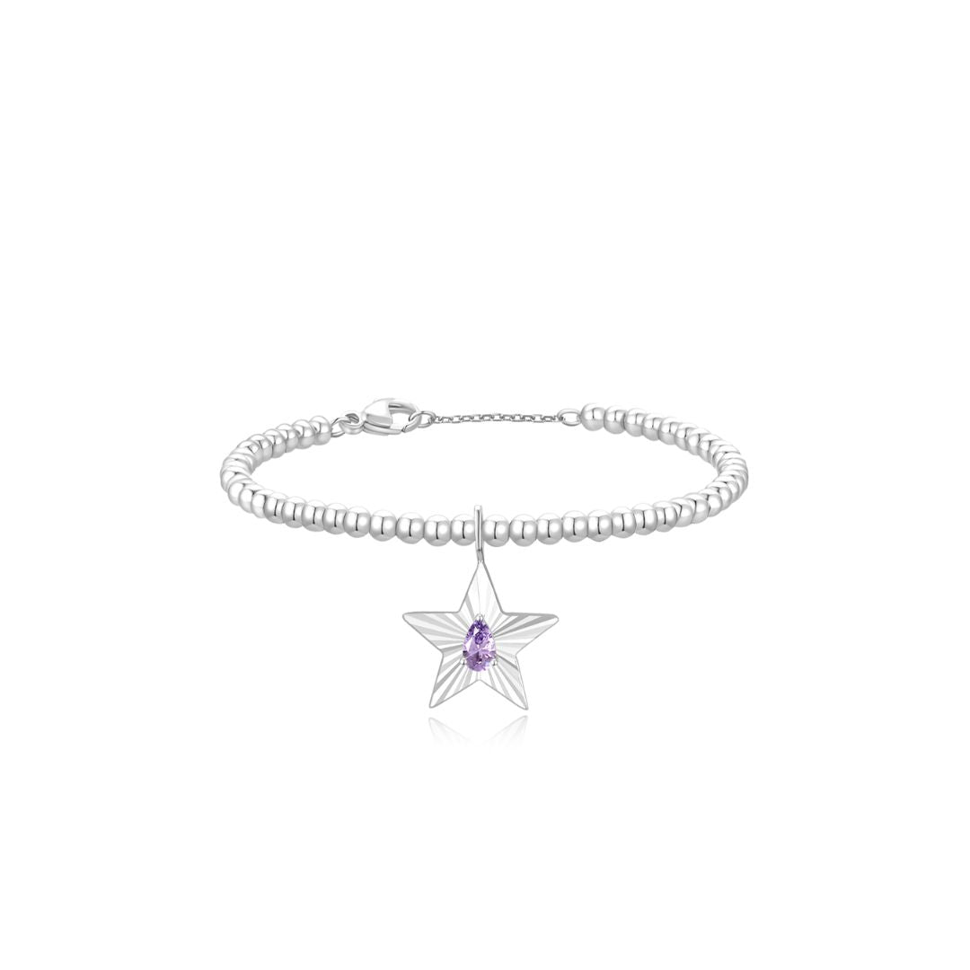 The Star Beaded Bracelet WG (Jun) - Eclat by Oui